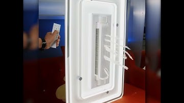 Quạt Đèn Ốp Trần Có Quạt Điều Hoà Không Cánh - Xoay 180 Độ - 6 Tốc Độ Gió - 3 Chế Độ Ánh Sáng