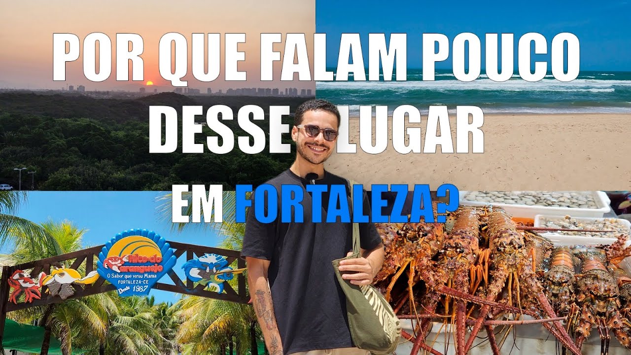 1 DIA EM FORTALEZA | CONHECEMOS UM LUGAR POUCO EXPLORADO E NOS SURPREENDEMOS