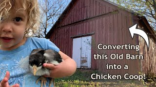 Converting this Old Barn into a Chicken Coop
