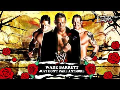 WWE: "Just Don't Care Anymore" (V1) (Wade Barrett 2012 Entrance Music) [iTunes Release]