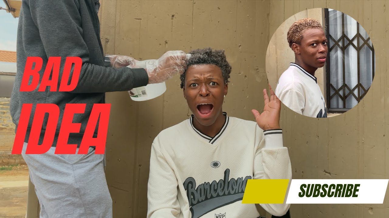 I Let My Friends Dye My Hair (BAD IDEA )‼️