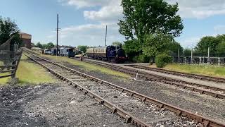 2409 King George at Didcot Railway
