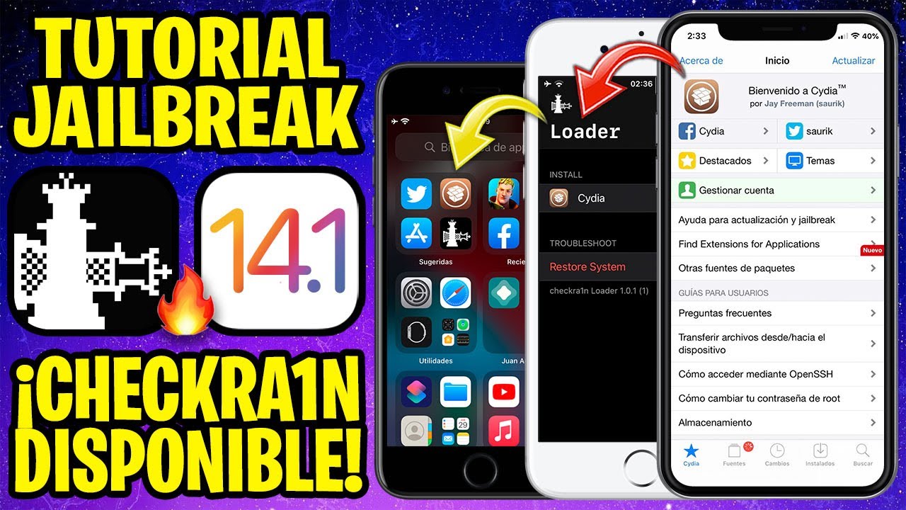 TUTORIAL ✅ CHECKRA1N iOS 14 iPHONE 7, 8, X (JAILBREAK A10 - A11)