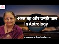 अस्त ग्रह और उनके फल Dr. उत्तरा शर्मा जी के साथ | Combust Planet and its Result in Astrology