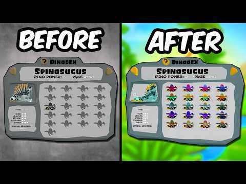 Hatching One Of EVERY Water Dino In UG!