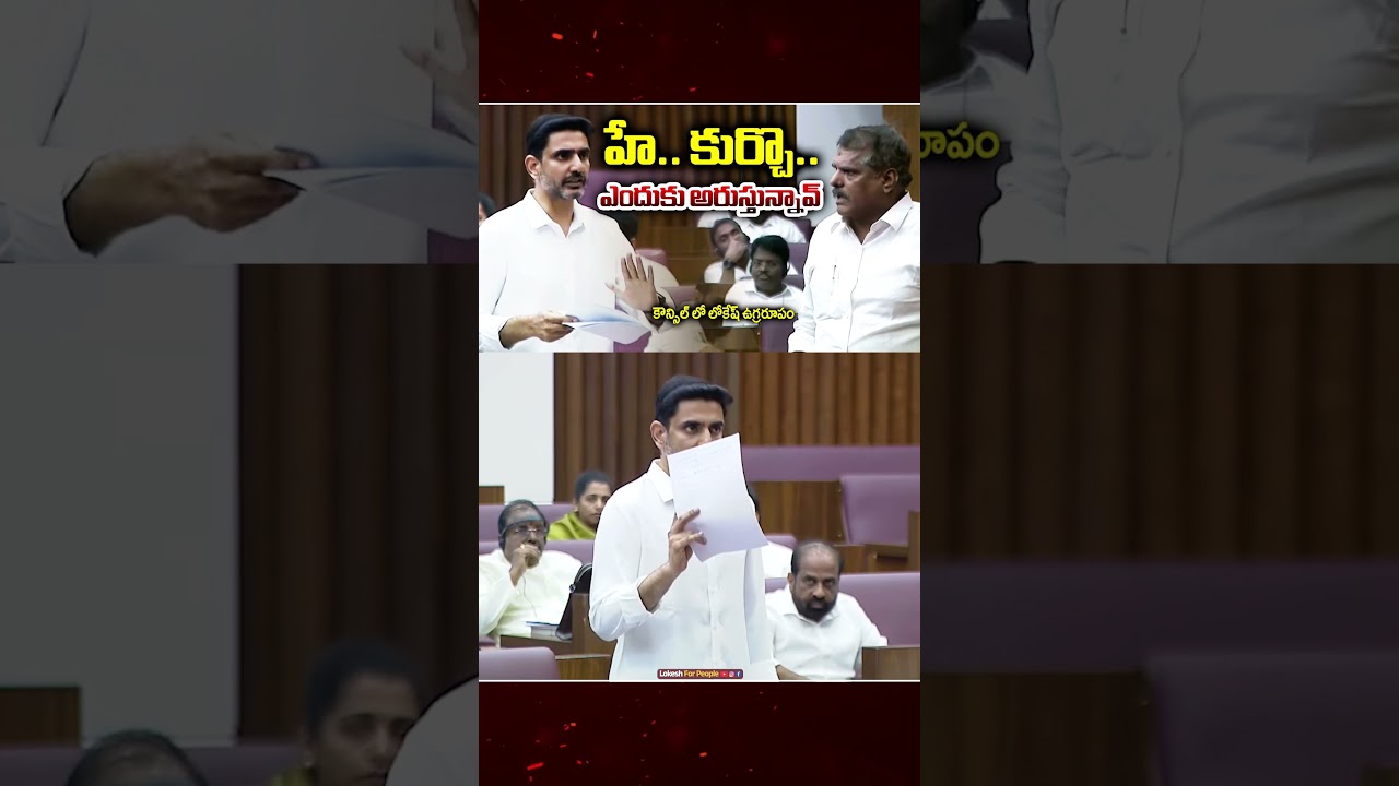 కౌన్సిల్ లో లోకేష్ ఉగ్రరూపం | Minister Nara Lokesh AGGRESSIVE Reaction in Legislative Council  