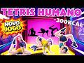 HUMAN TETRIS CO-OP | KPop Demon Hunters | Immersive Interactive Warm Up | Desafio Visual Rápido