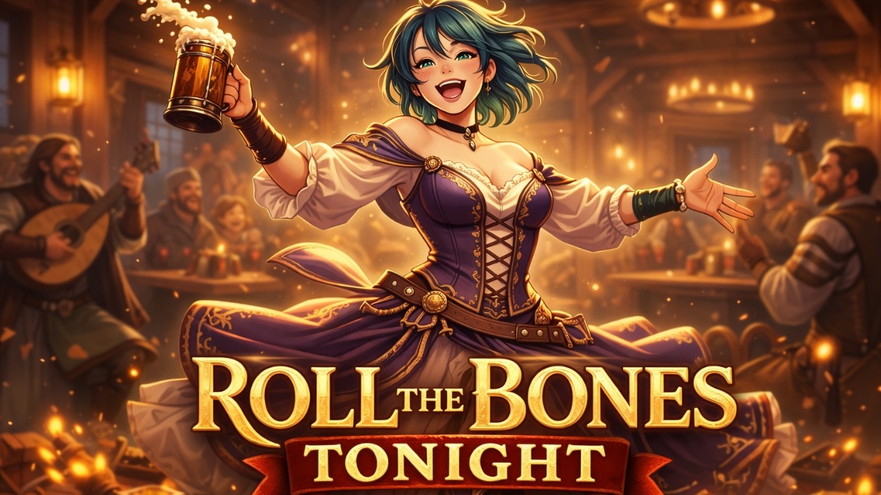 Roll the Bones Tonight | Tavern Music for RPG & DnD | Medieval Folk Song