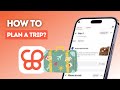 How to plan a trip in wanderlog