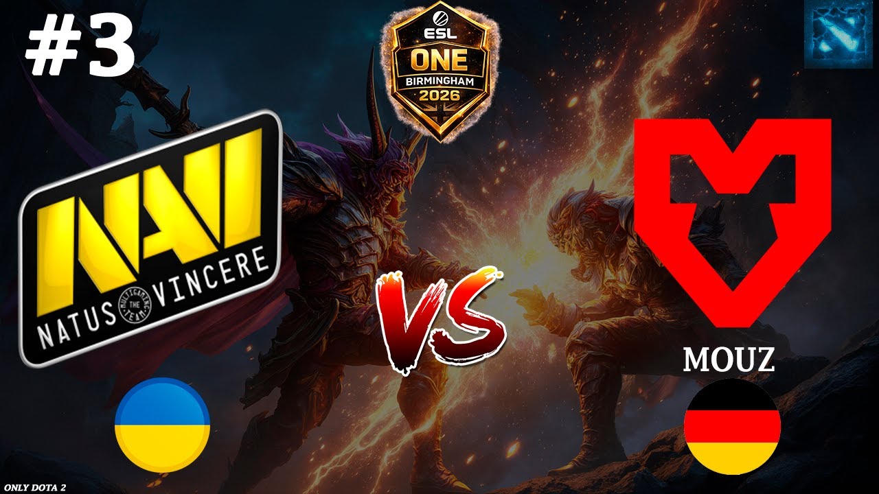 КАК ЖЕ ОНИ ХОРОШИ, ТОПЧИК КАРТА! | NaVi vs Mouz #3 (BO3) ESL One Birmingham 2026