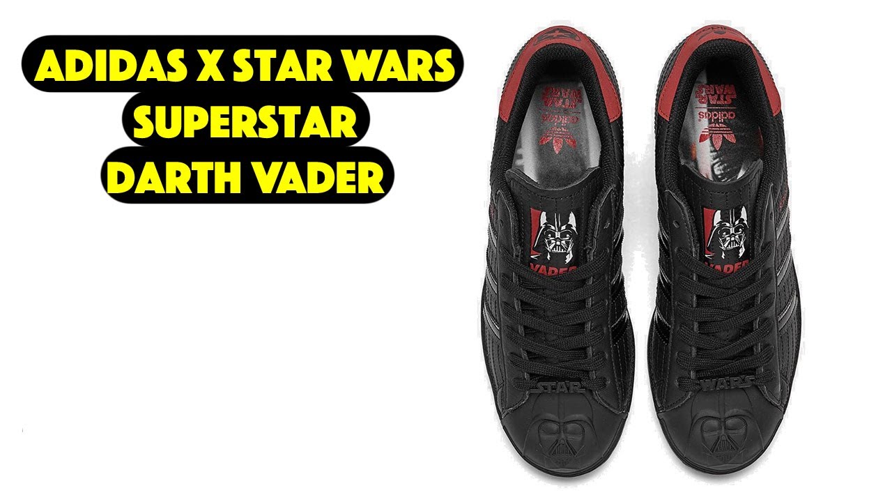 Adidas x Star Wars superstar Darth Vader // распаковка посылки с adidas