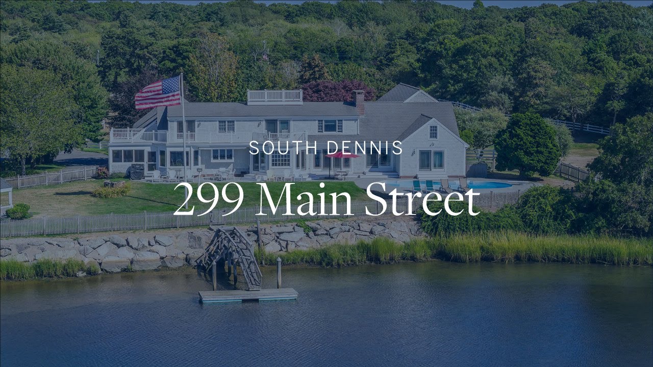 A truly remarkable Bass River estate, set on an extraordinary 5.11 acres of private waterfront.