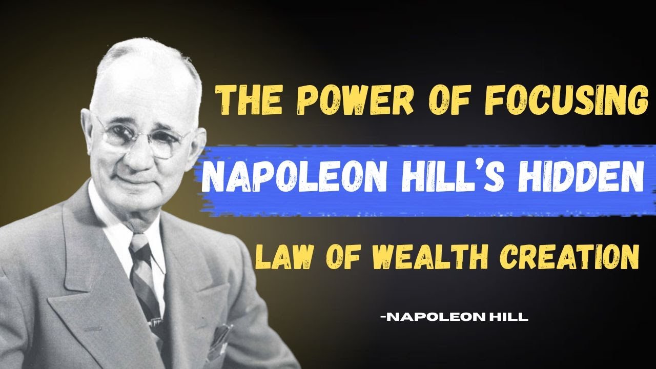 Focus Like the Rich: Napoleon Hill’s Hidden Law of Wealth Creation