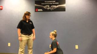 Greensboro Orthopaedics Lifting Technique Floor to Waist with Samantha Bronson PT DPT