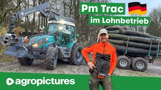 Lohnunternehmer Doku: 2 x Pfanzelt Pm Trac bei Bredenstein | Forst Galabau und Landschaftspflege