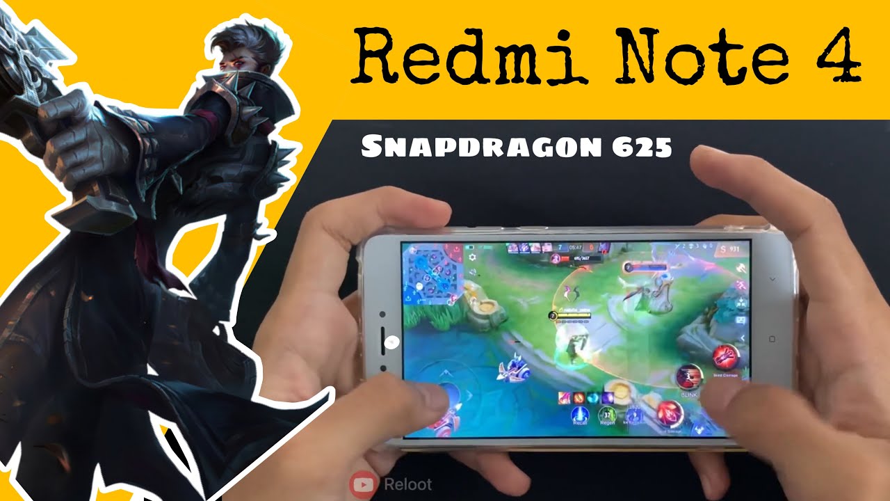 Often frame drop!!Redmi note 4 snapdragon 625 | gameplay test Mlbb 