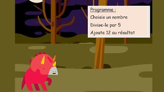 Correction of program 2 of the Calculation programs in Scratch course