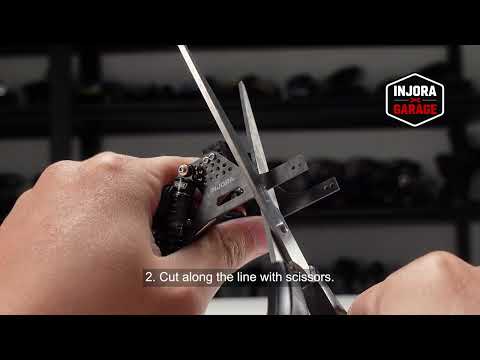 INJORA Carbon Fiber LCG Chassis Kit for 1/24 SCX24: Front Rail Trim Setup Tip