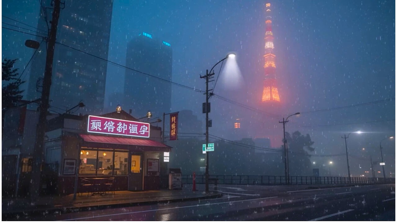 The Ultimate 90s Rainy Night Café 📼 Tokyo Nostalgia Lofi Beats to Study, Relax & Sleep