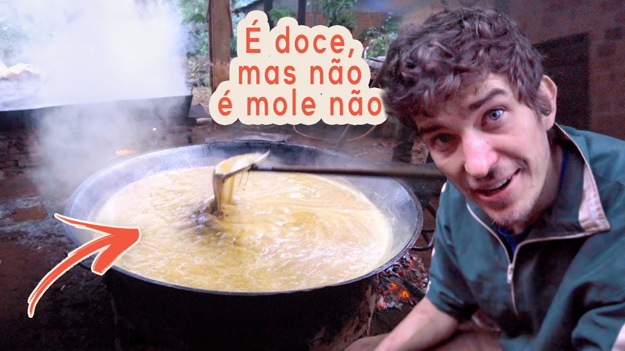 Fiz meu próprio açúcar natural no sítio