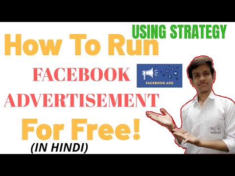 How to Run Facebook ads For Free In Hindi? // Using strategy// Facebook Marketing