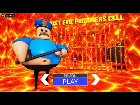BARRY'S PRISON RUN! OBBY LAVA MODE roblox Gameplay Walkthrough No Death