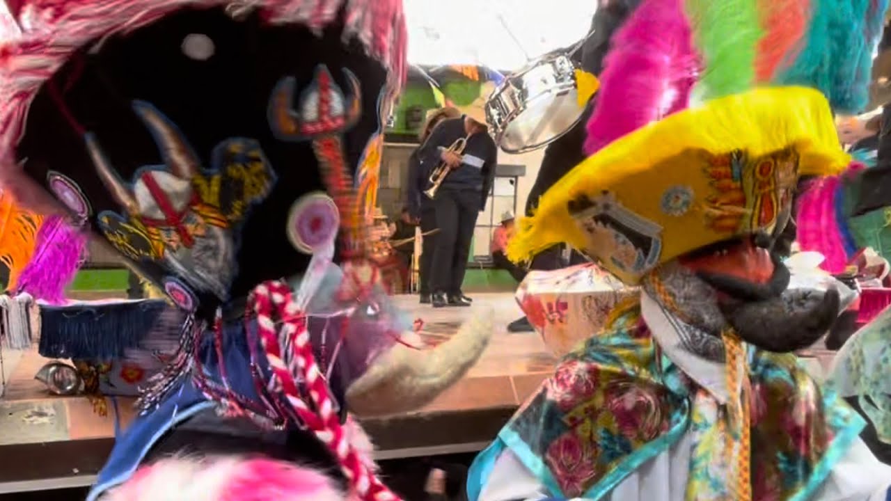 Brinco de Chinelos Banda Citlali La Tradicional de Tepoztlán Morelos Encuentro de Comparsas 2025.