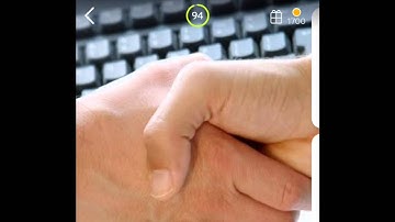 94 % Percent Level 30 Things that go around, String instuments & hand shake photo