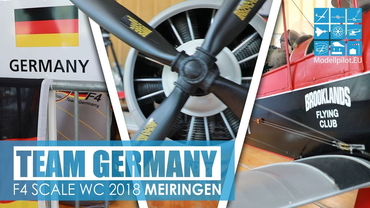 TEAM GERMANY - ALL RC SCALE MODELS IN DETAIL F4 SCALE WORLD CHAMPIONSHIP 2018 MEIRINGEN [HD]