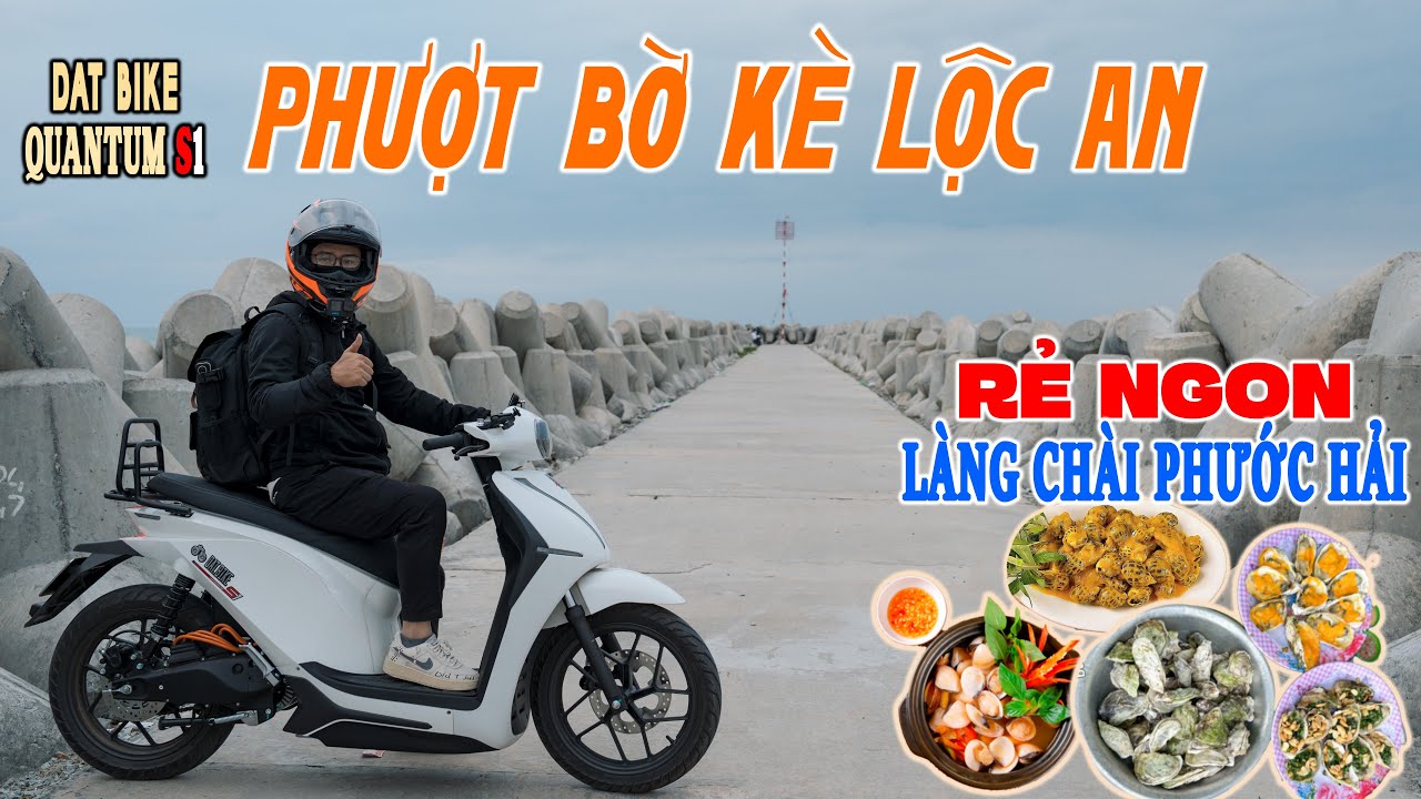 Tour Vũng Tàu X Dat Bike Quantum S| Bờ Kè Lộc An, Đèo Nước Ngọt - Làng Chài Phước Hải|TíchTravel#199