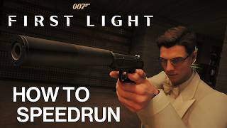 The different speedrun methods for 007 First Light