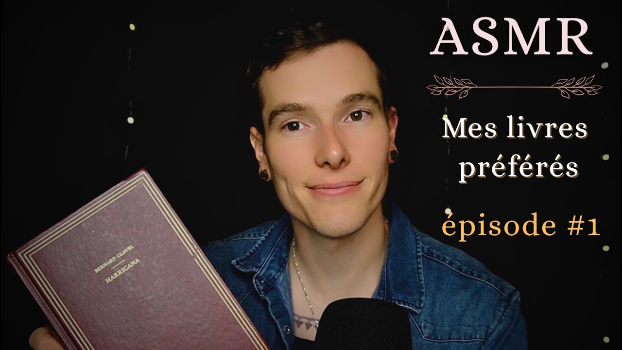 ASMR – Mes livres préférés 📚 #1 | Relaxation & chuchotements doux