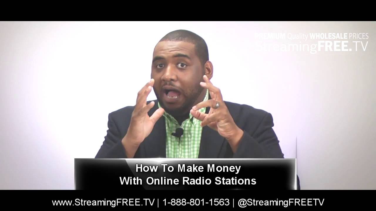 how to make money online radio station