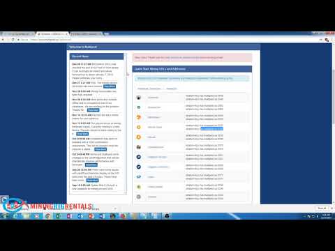 MiningRigRentals - MRR - Getting Started With Renting A Rig