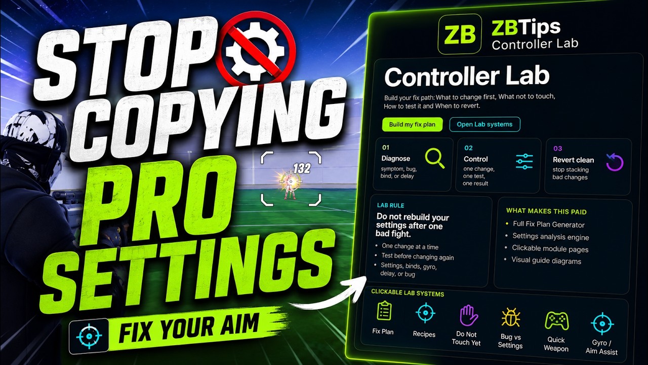 Stop Copying Pro Controller Settings | I Built an App to Fix Your Aim ...