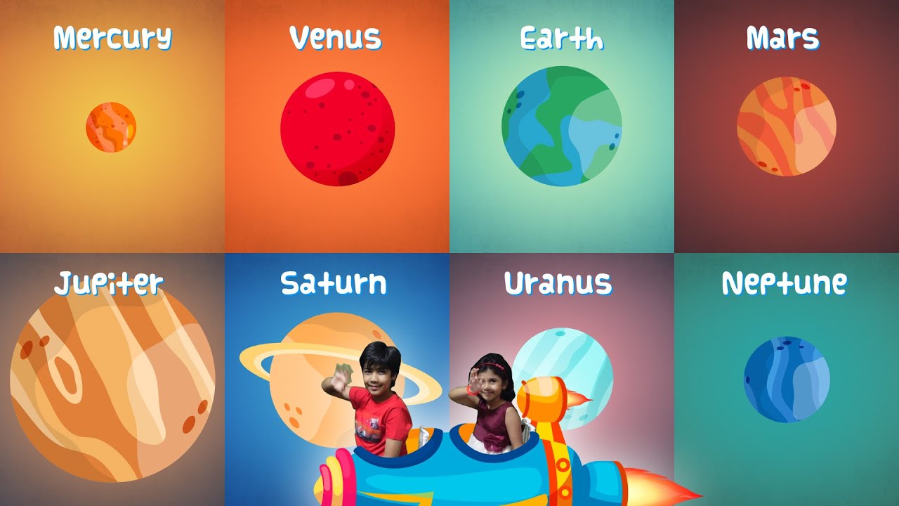 Solar System and Planets for Kids | HasyHany Space Journey