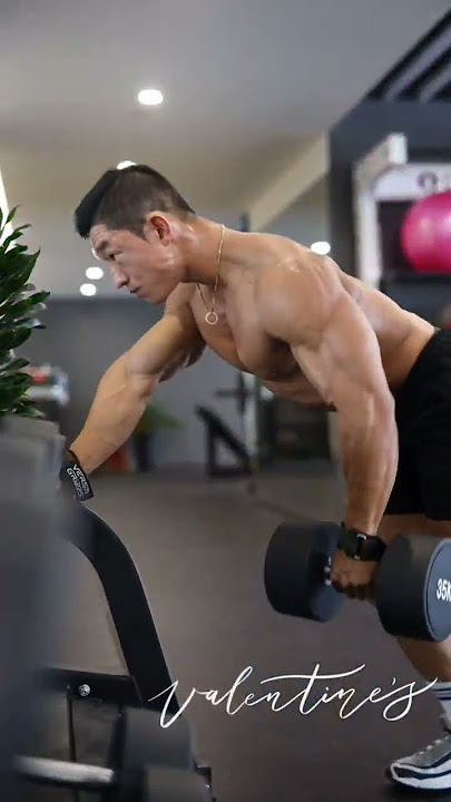 Asian Muscle 💪 Workout, Sweaty and Muscle