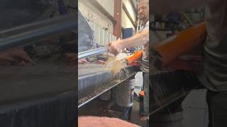 Blowing apart a hydraulic cylinder. #hydraulic #mechanic