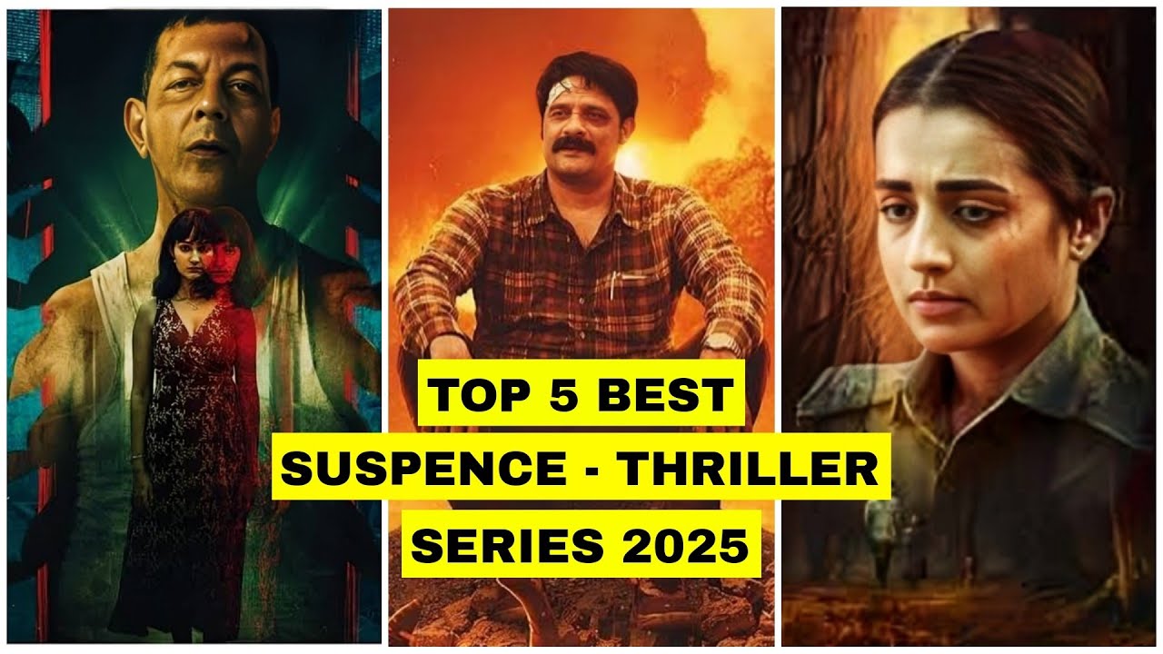 Top 5 Best Suspence Thriller Web Series in Hindi Dubbed 2025 | Horror ...