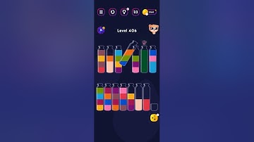 Get Color Bottle Game level 406 #bottlegame #pggaming