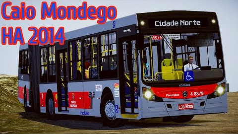 🔴[PBSU] Caio Mondego HA 2014 MB O500UA Blutec5. Mapa: Aricanduva, Linha: 3005-10.