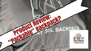 Product Review: Packable Backpack?