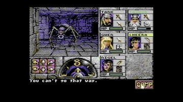 Eye of the Beholder on C128 (Vice emulator) Part 4