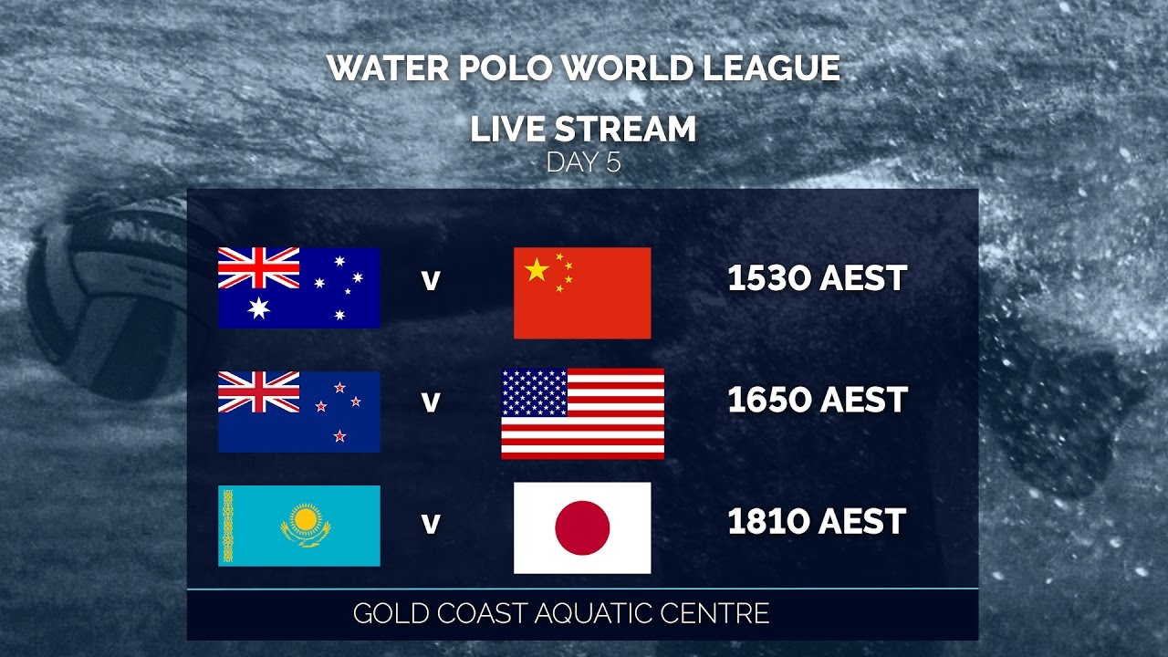 Water Polo World League Day 5 YouTube