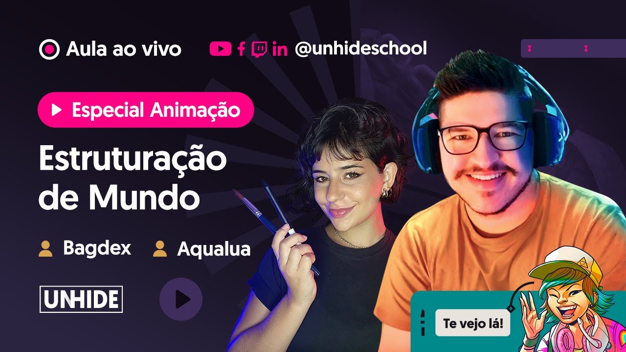 Estruturação de Mundo na Arte com Bag da Bagdex e Aqualua