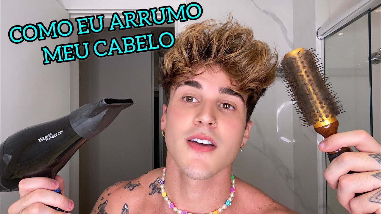 COMO EU ARRUMO MEU CABELO! *atualizado - Alex Mapeli