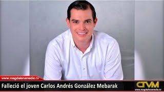 Falleció El Joven Carlos Andrés González Mebarak