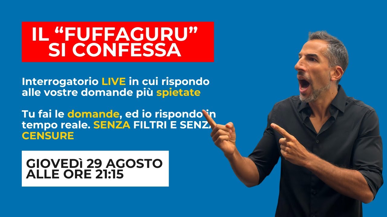🚨 EVENTO SHOCK SUI FUFFA-GURU 🚨 - YouTube