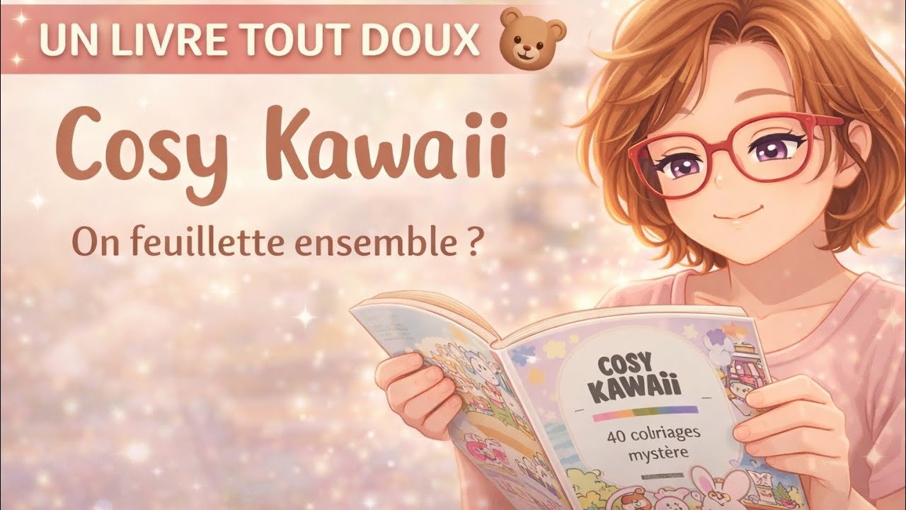  Flip through ✨ – Livre Coloriage Mystère Cosy Kawaii 