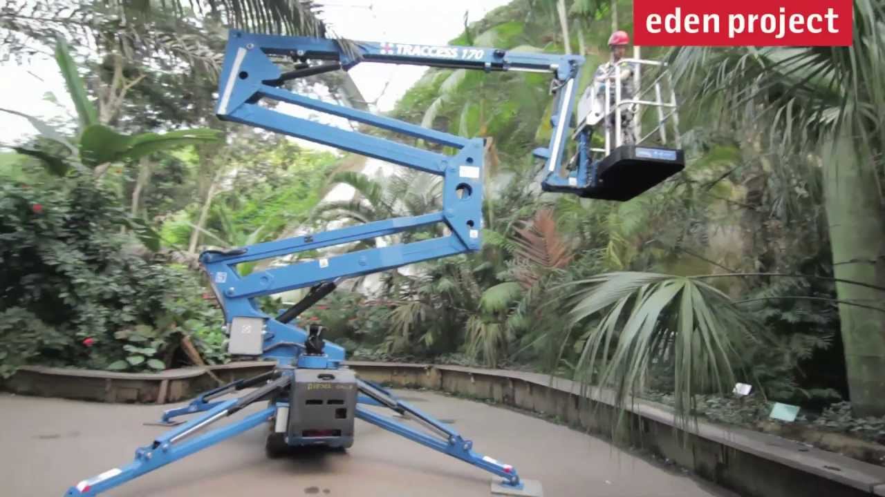 Behind the scenes of the Eden Project tilt-shift film